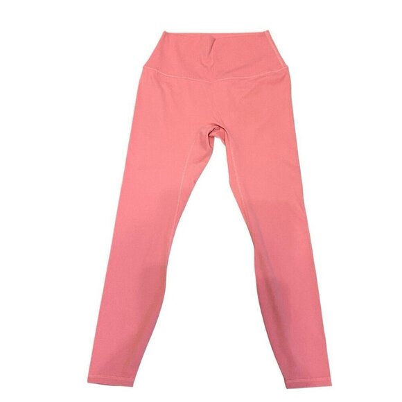 Lululemon Asia Fit Leggings Size Medium Dusty Rose Pink - Picture 1 of 5